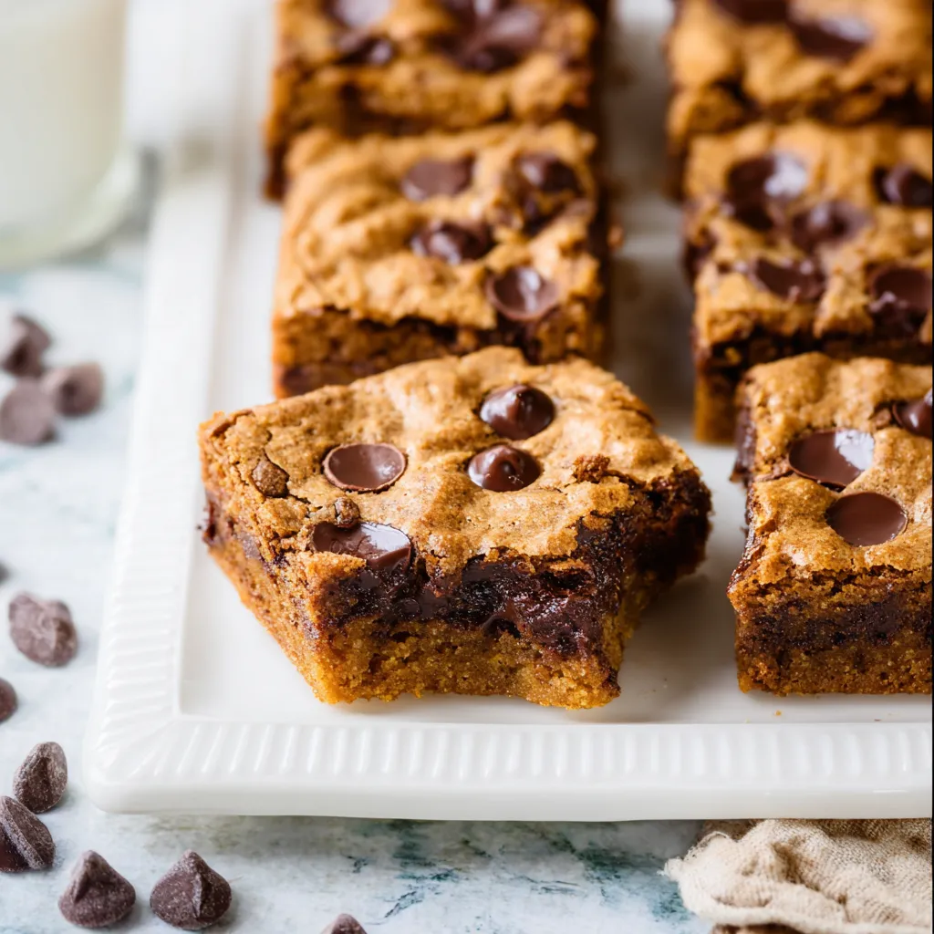 Chocolate Chip Cookie Brownies Recipe