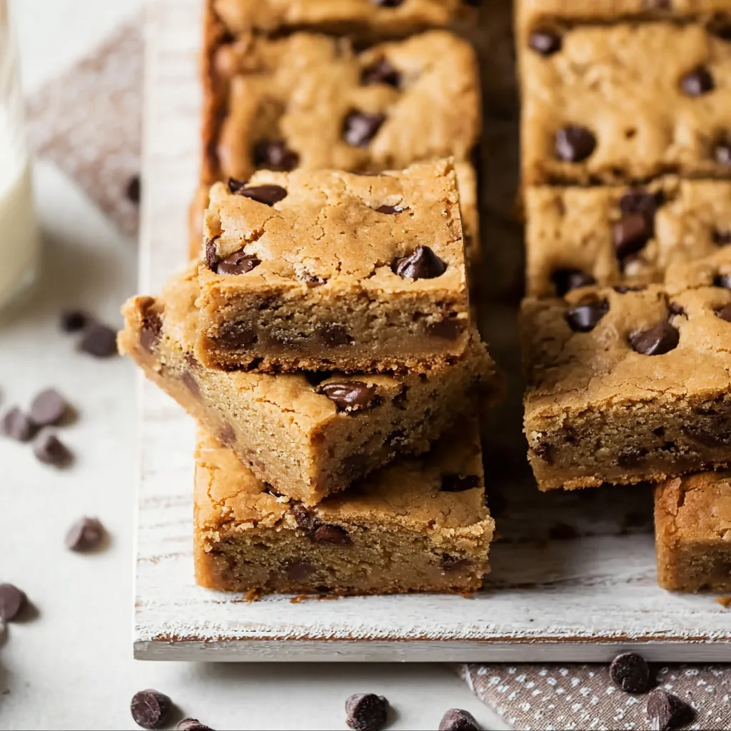 Chocolate Chip Bars 9x13