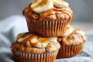 Biscoff Banana Muffins