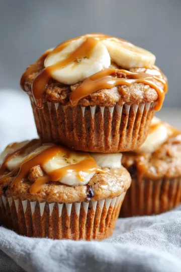 Biscoff Banana Muffins