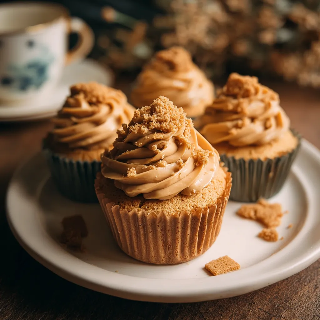 Biscoff Cupcakes