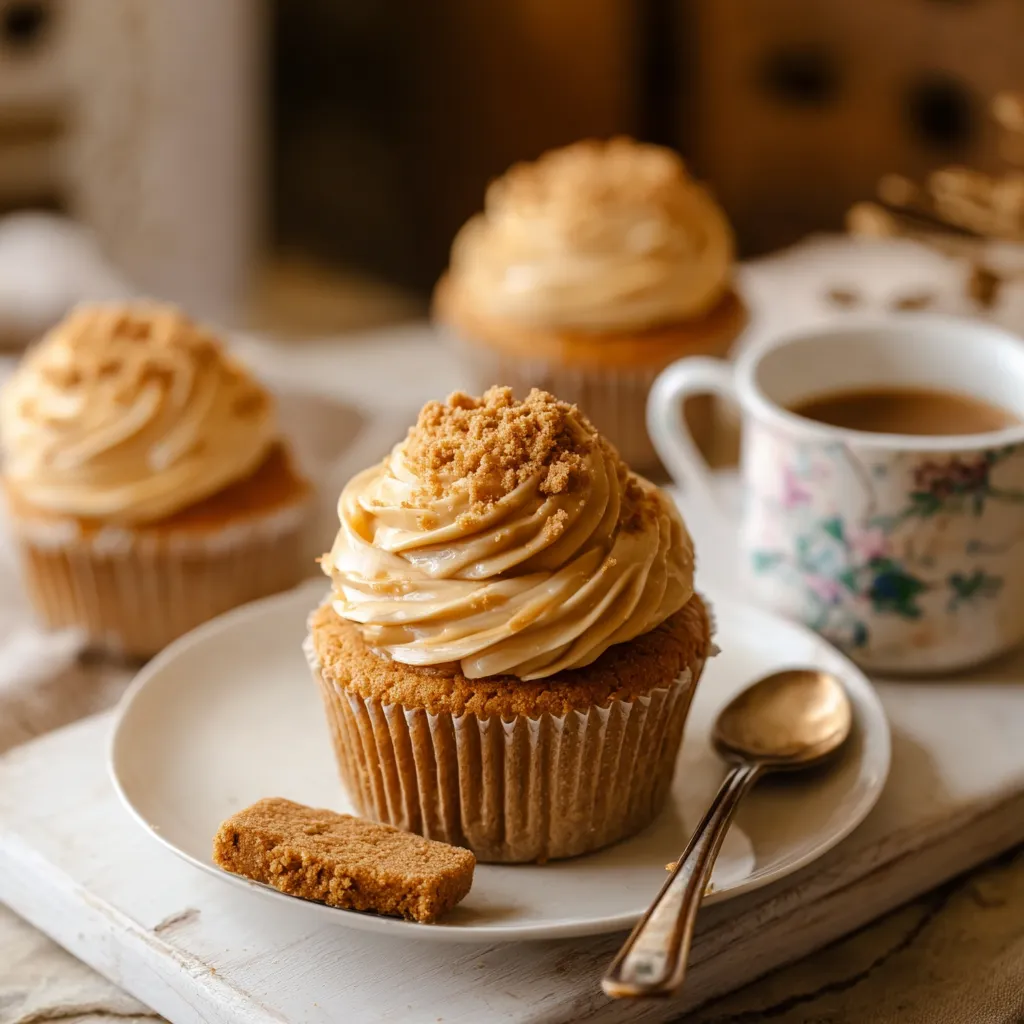 Biscoff Cupcakes