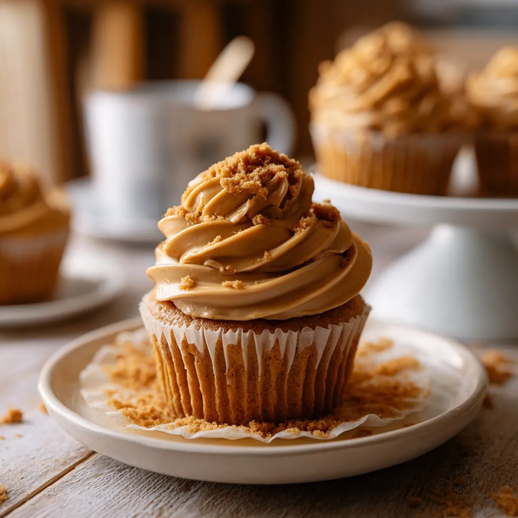 Biscoff Cupcakes