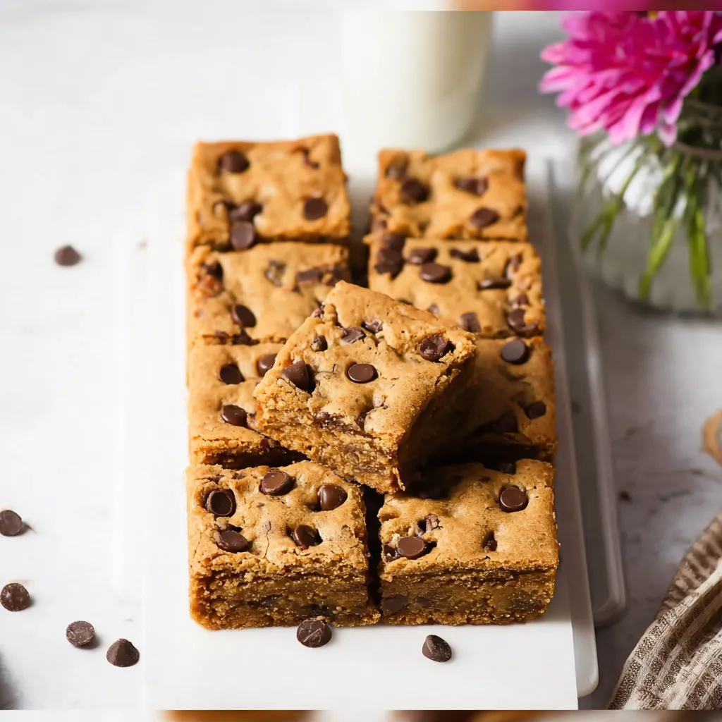 Chocolate Chip Bars 9x13