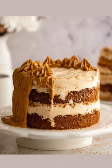 Biscoff Cake with Cookie Butter Frosting