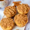 Biscoff Muffins with Crumble Topping