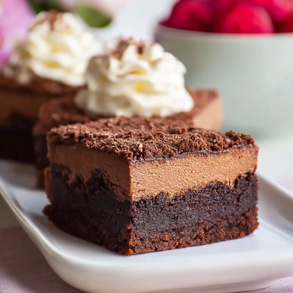 Gluten Free French Silk Brownies