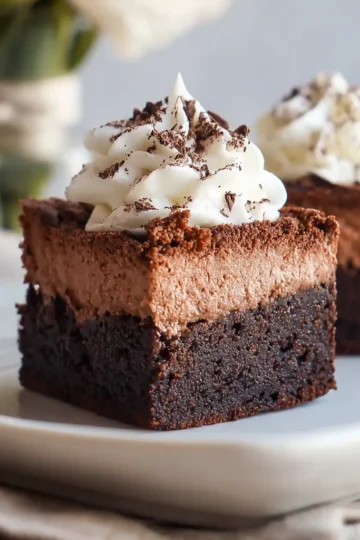 French Silk Brownies