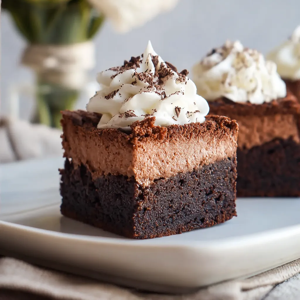 French Silk Brownies