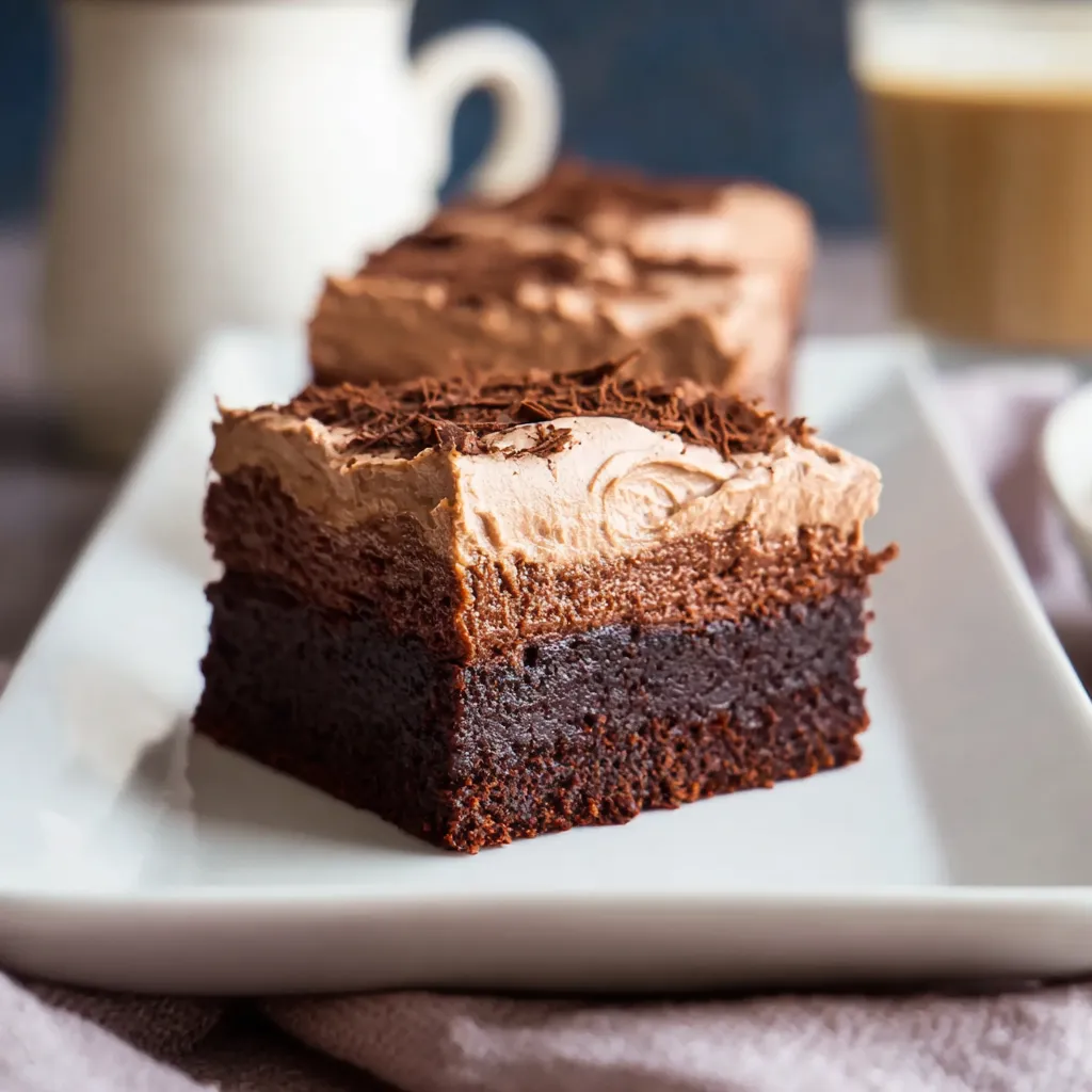 French Silk Brownies Recipe