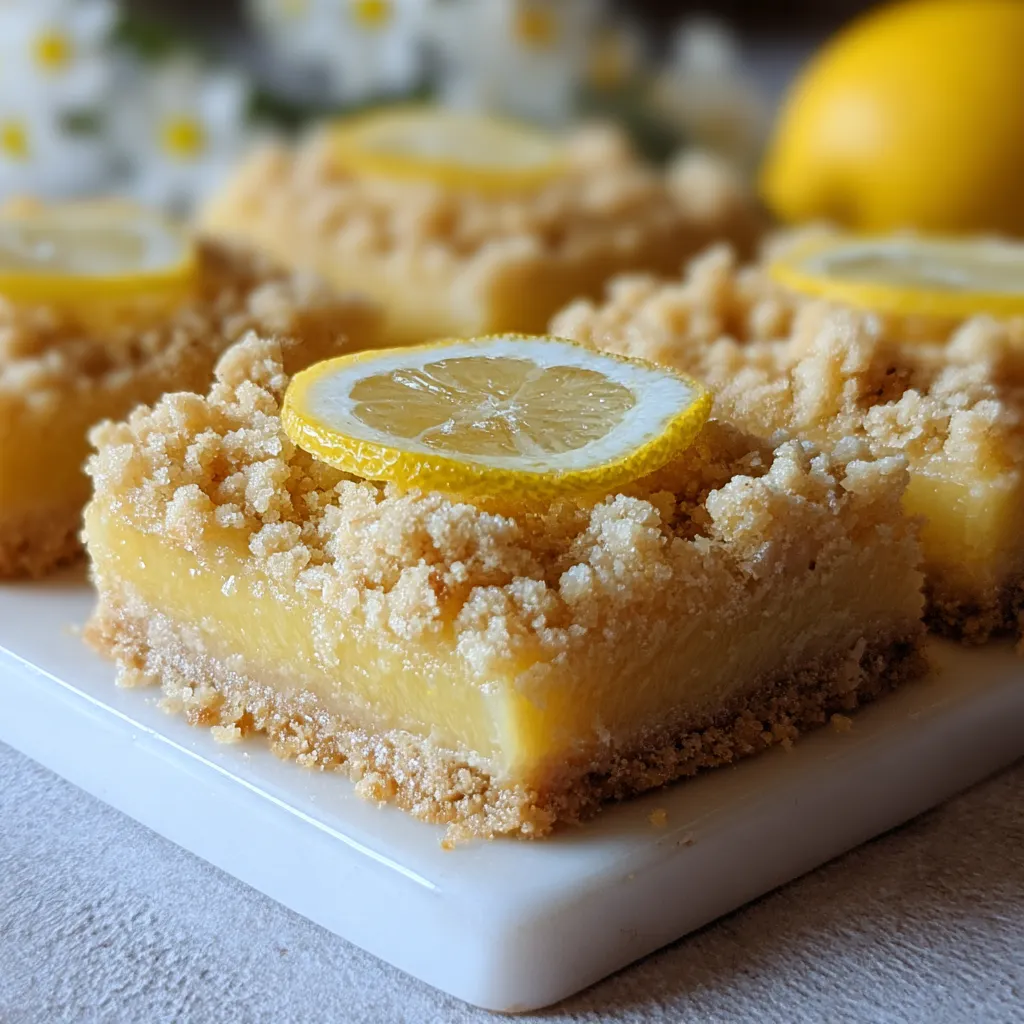 Lemon Crumb Bars