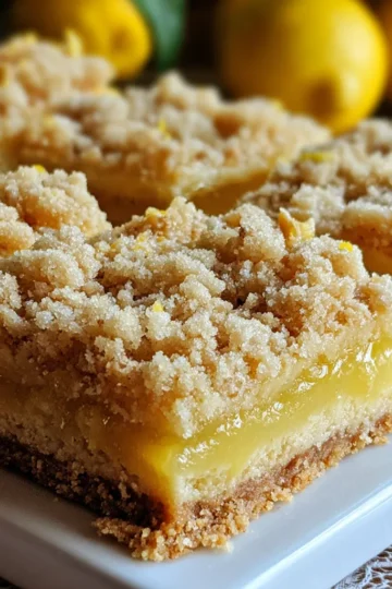 Lemon Crumb Bars