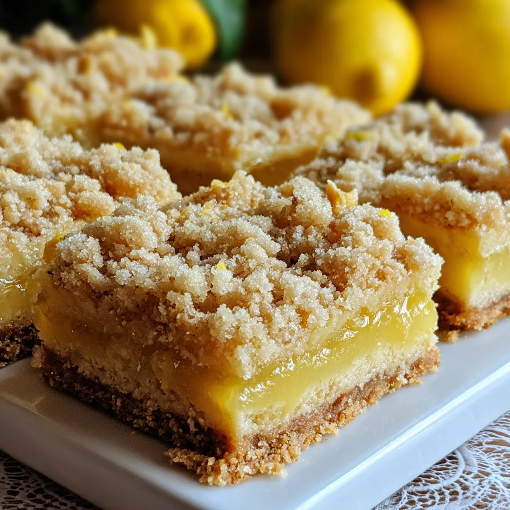 Lemon Crumb Bars
