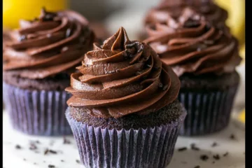 Homemade Moist Chocolate Cupcakes