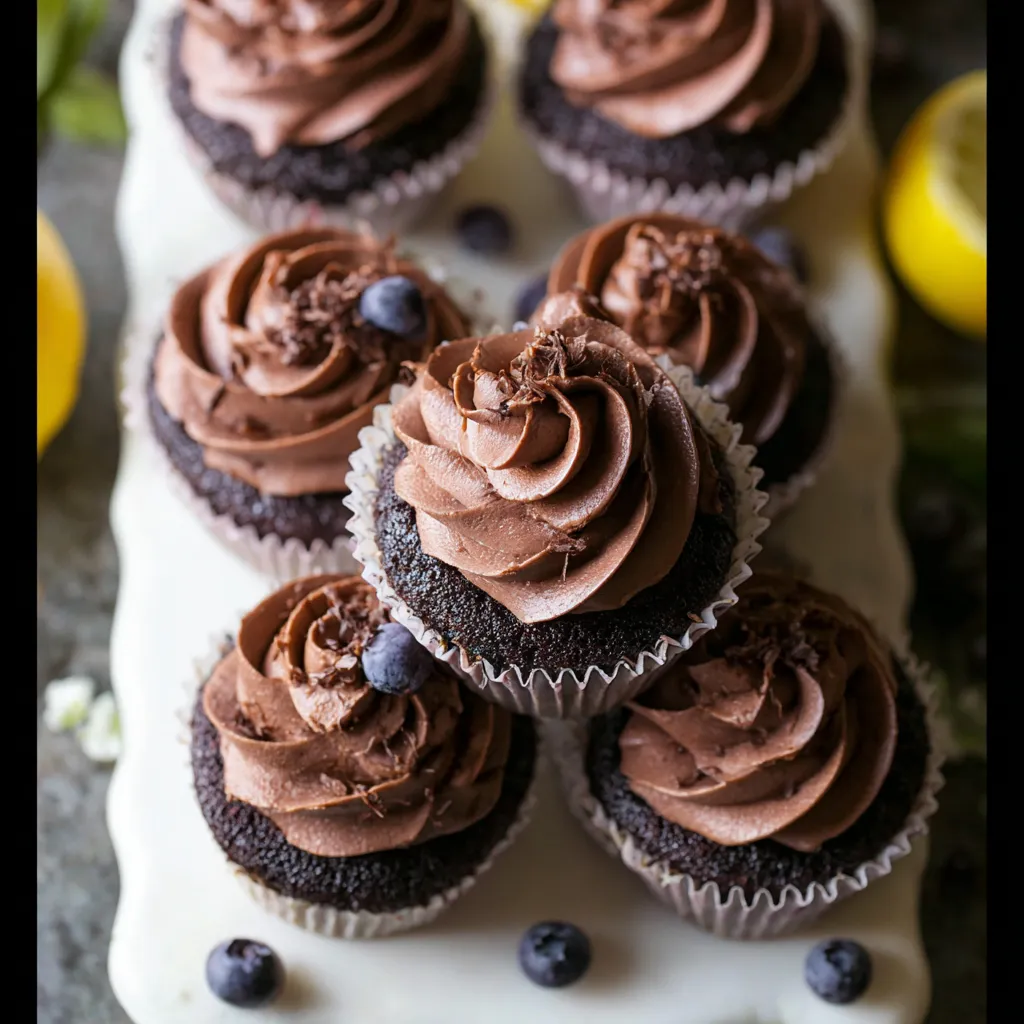 Homemade Moist Chocolate Cupcakes
