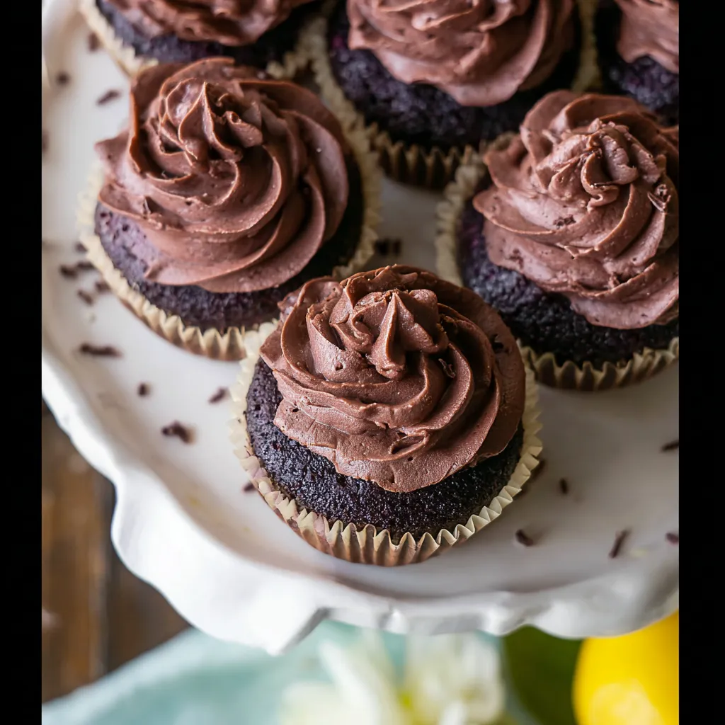 Homemade Moist Chocolate Cupcakes