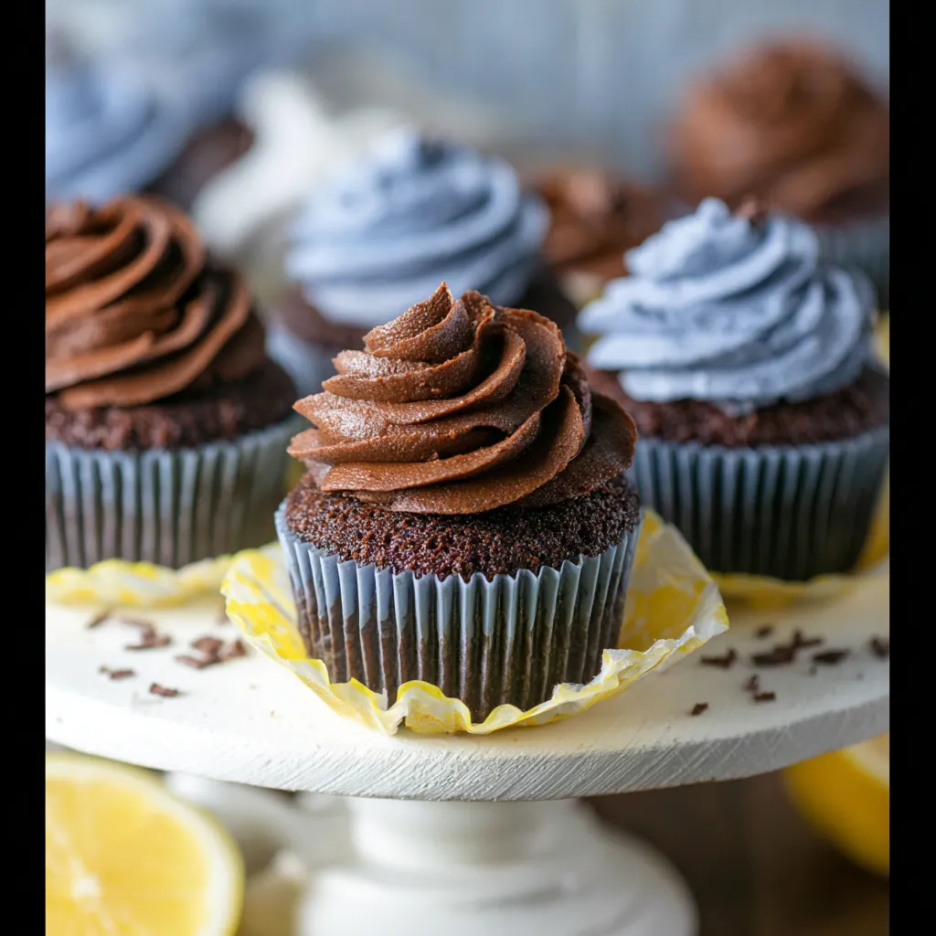 Homemade Moist Chocolate Cupcakes