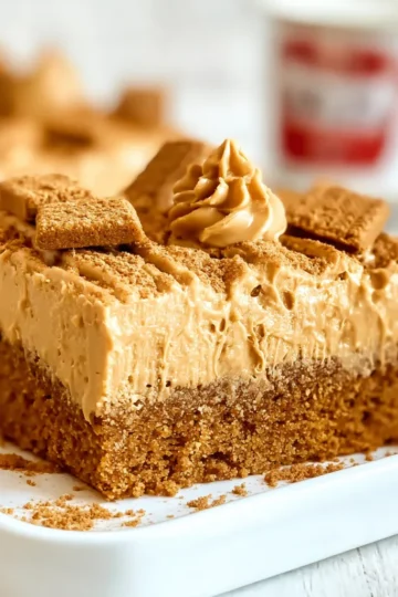 Biscoff Cake Traybake Recipe