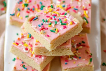 Sugar Cookie Bars Easy
