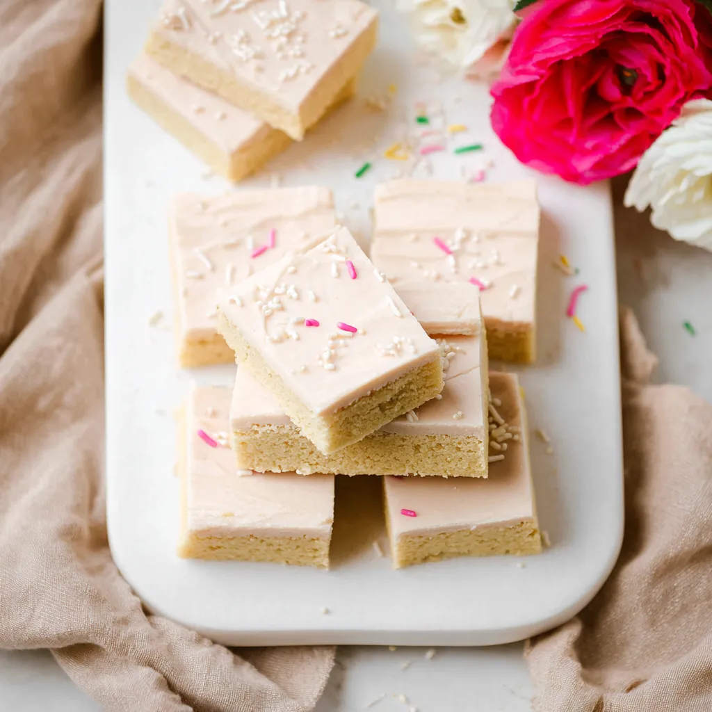Sugar Cookie Bars Recipe