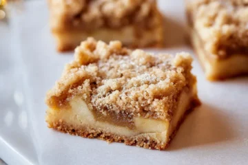 Apple Cobbler Shortbread Squares Recipe