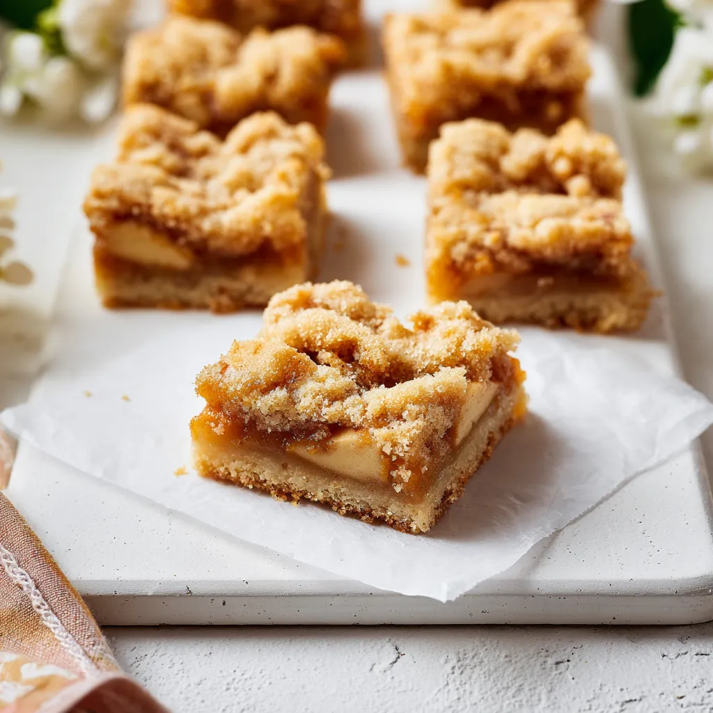 Best Apple Cobbler Shortbread Squares