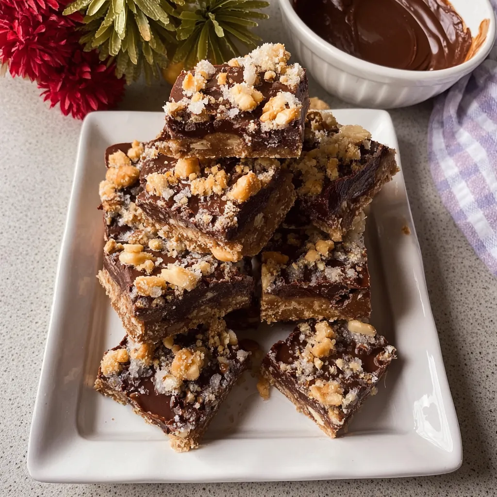 Best Classic Fudge Nut Bars