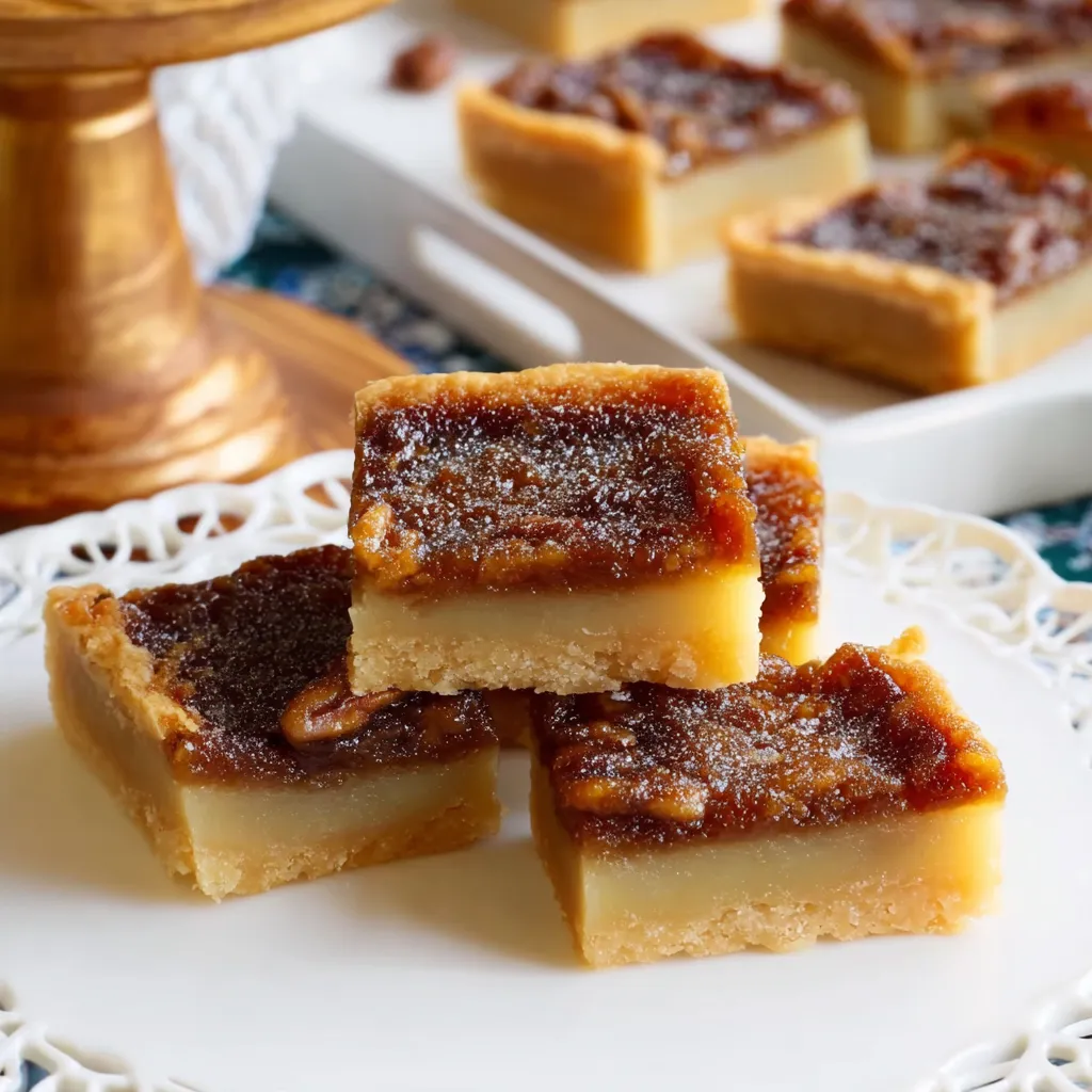 Butter Tart Squares Recipe