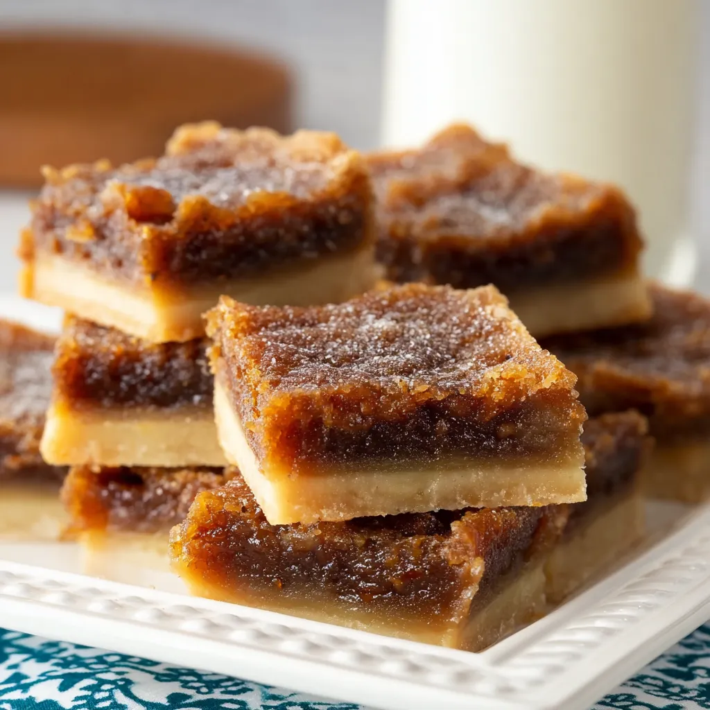 Butter Tart Squares Sweet and Delicious