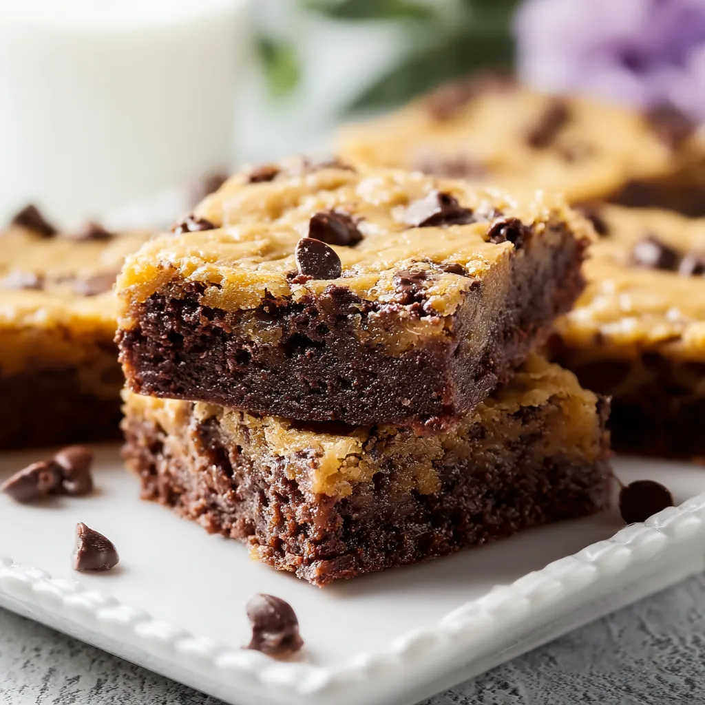 Cake Mix Chocolate Cookie Bars Easy and Delicious