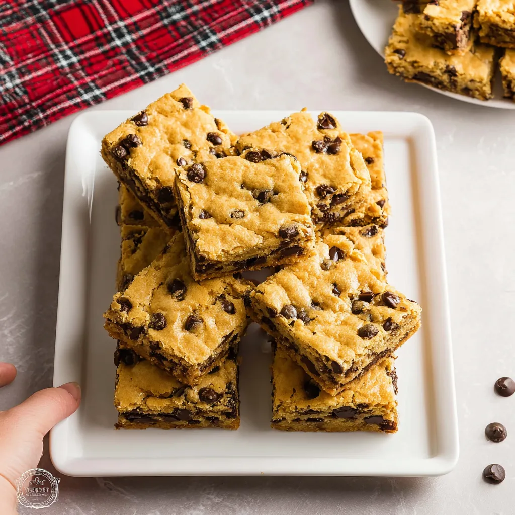 Cake Mix Oatmeal Chocolate Chip Cookie Bars Recipe