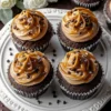 Chocolate Espresso Cupcakes with Salted Caramel