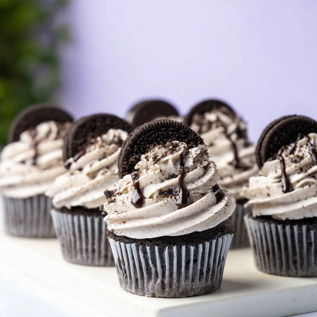 Cookies and Cream Cupcakes Healthy and Delicious