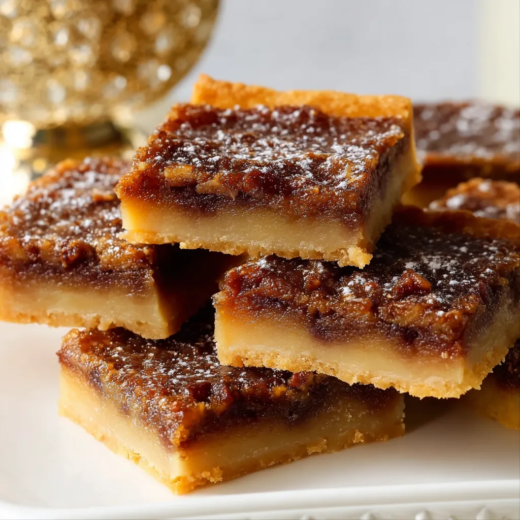 Delicious Butter Tart Squares