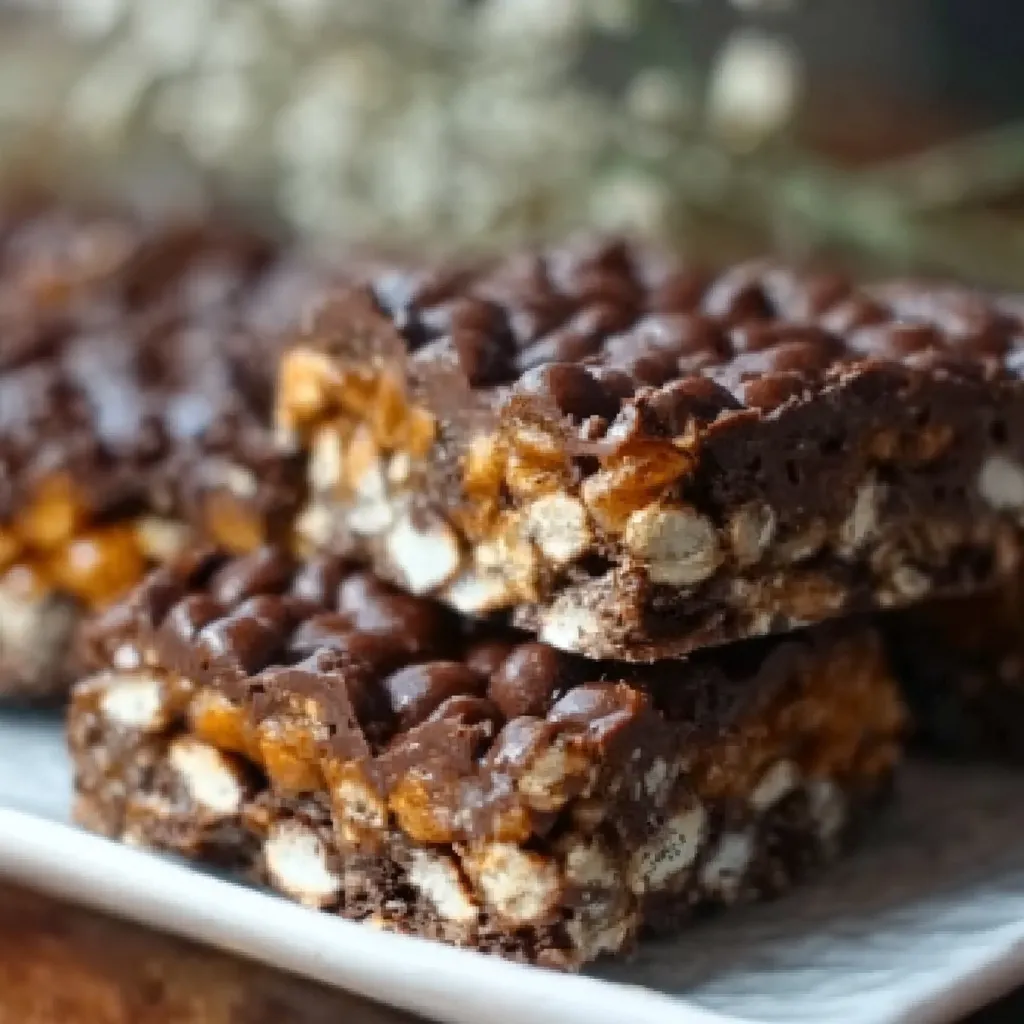 Easy Homemade Crunch Bars