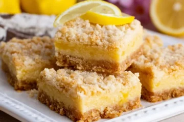 Easy Lemon Bars Recipe Simple