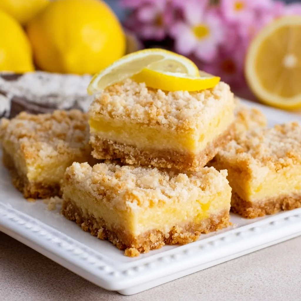 Easy Lemon Bars Recipe Simple