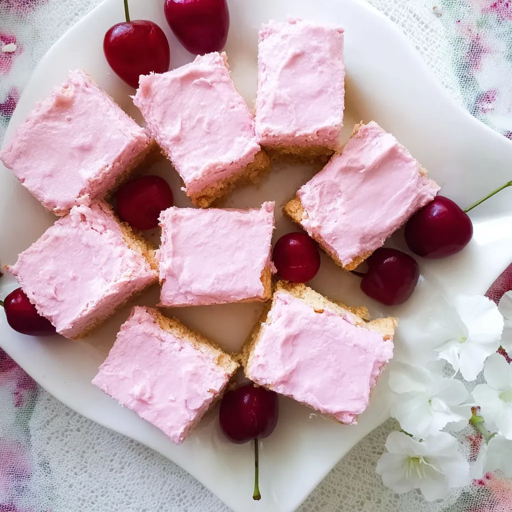 Healthy and Delicious Old Fashioned Pink Lady Squares