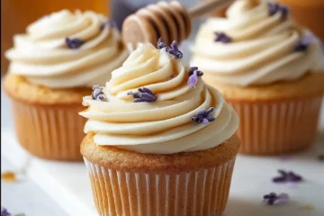 Lavender Honey Cupcakes