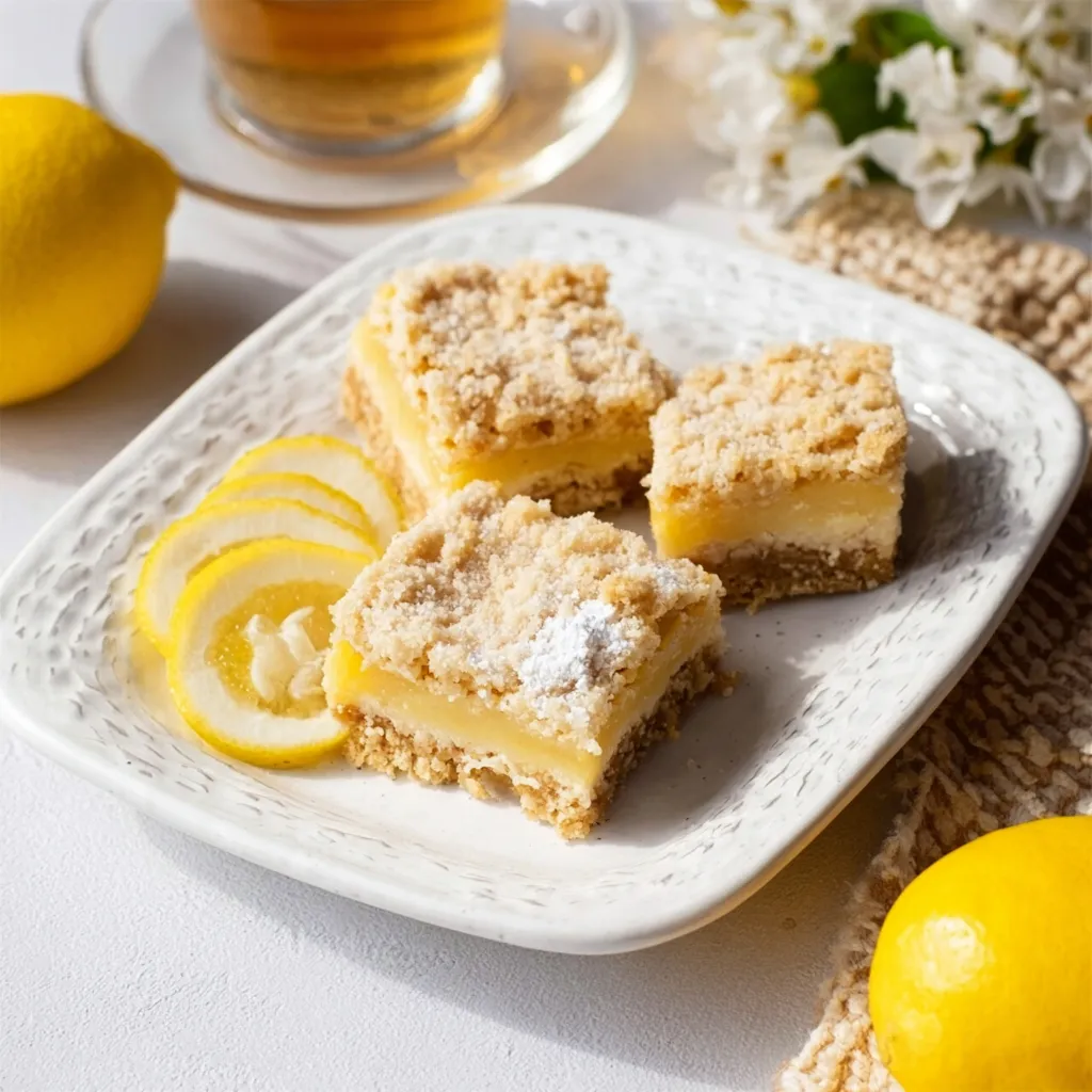 Lemon Bars Recipe Healthy and Delicious