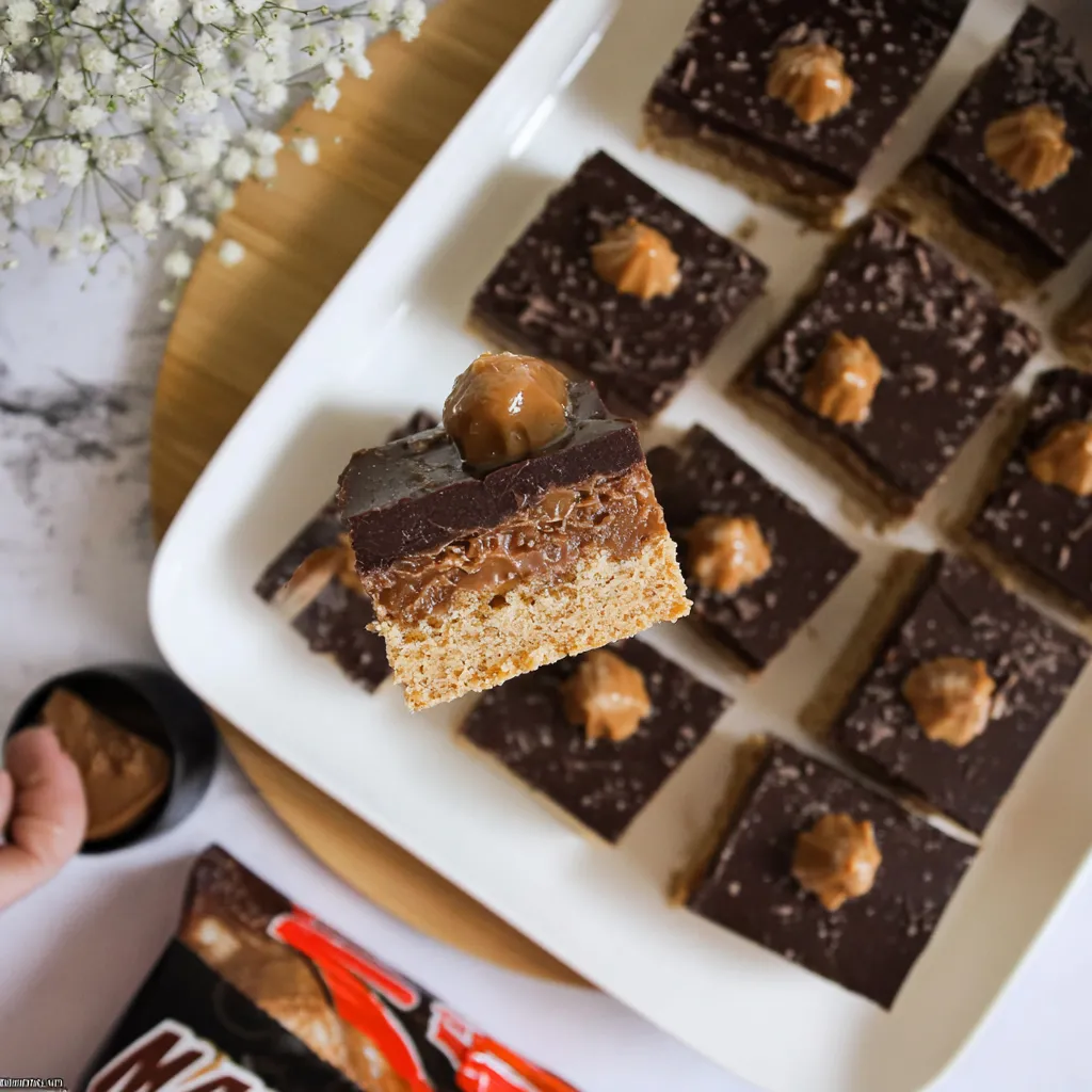 Mars Bar Squares Rice Krispies