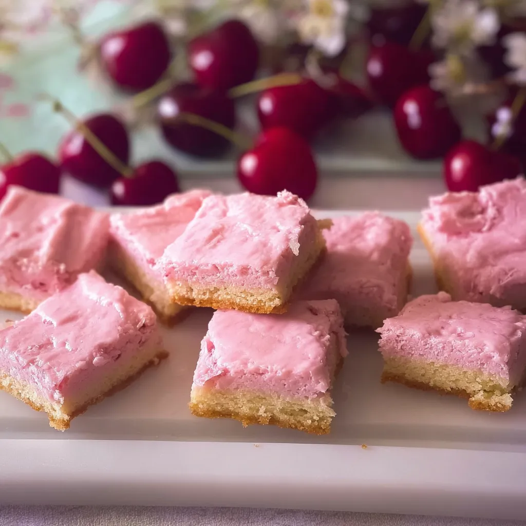 Old Fashioned Pink Lady Squares Recipe