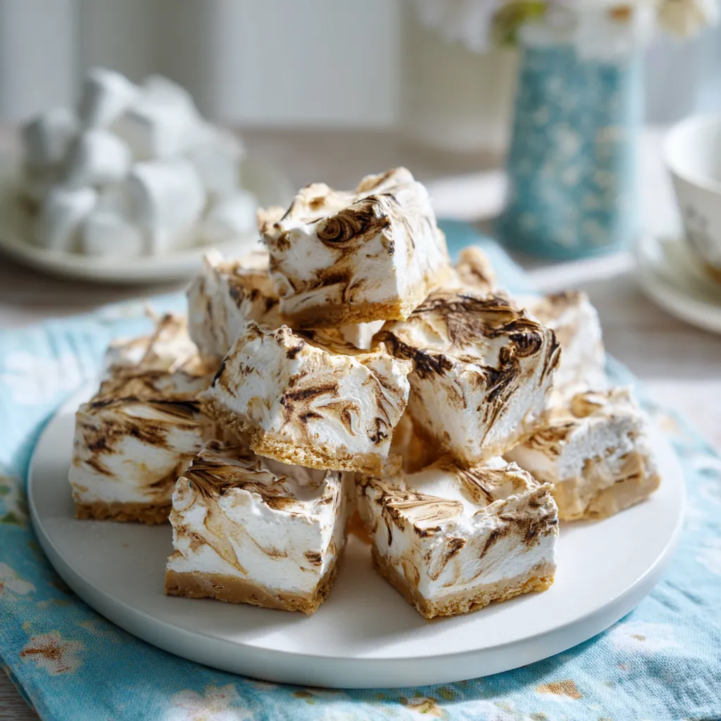 Peanut Butter Marshmallow Squares Easy