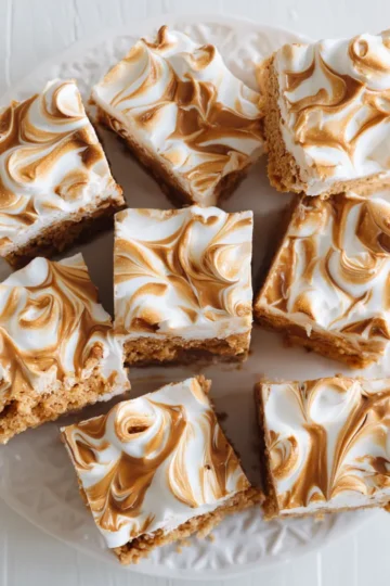 Peanut Butter Marshmallow Squares Recipe
