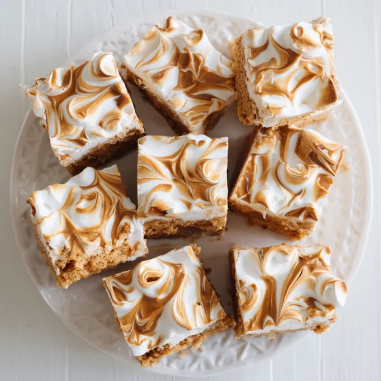 Peanut Butter Marshmallow Squares Recipe