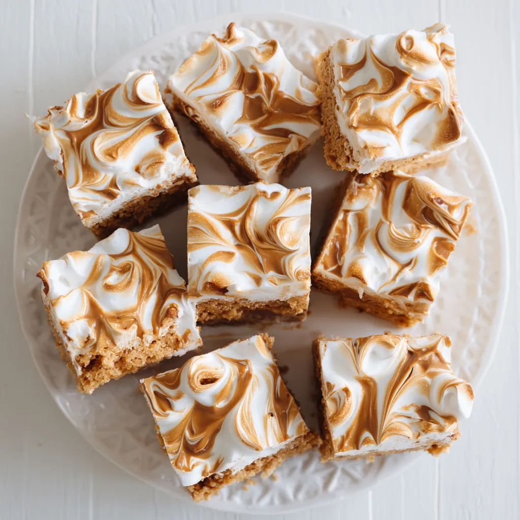 Peanut Butter Marshmallow Squares Recipe