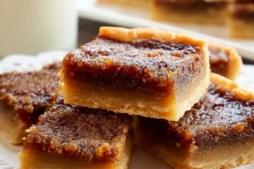 Quick and Healthy Butter Tart Squares Recipe
