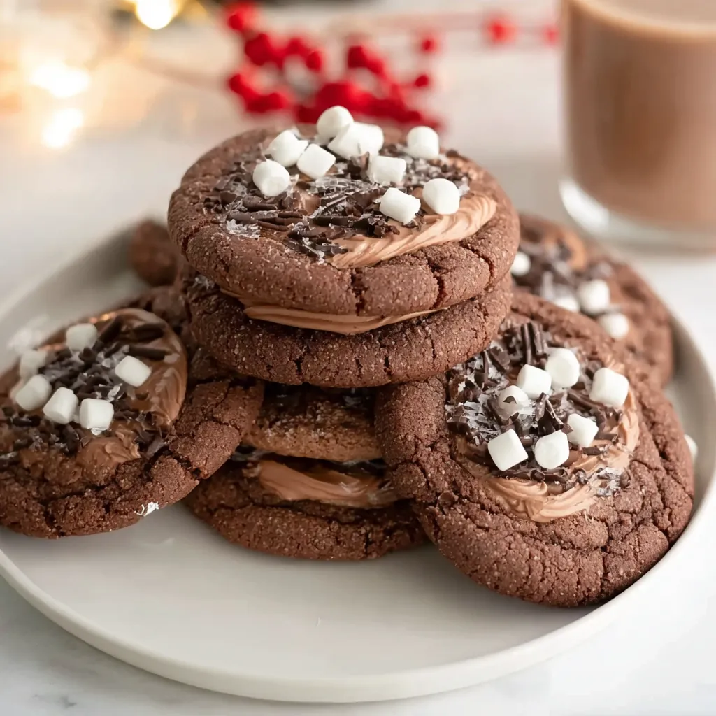 Quick and Healthy Frozen Hot Chocolate Cookies Recipe
