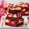 Red Velvet Gooey Butter Bars
