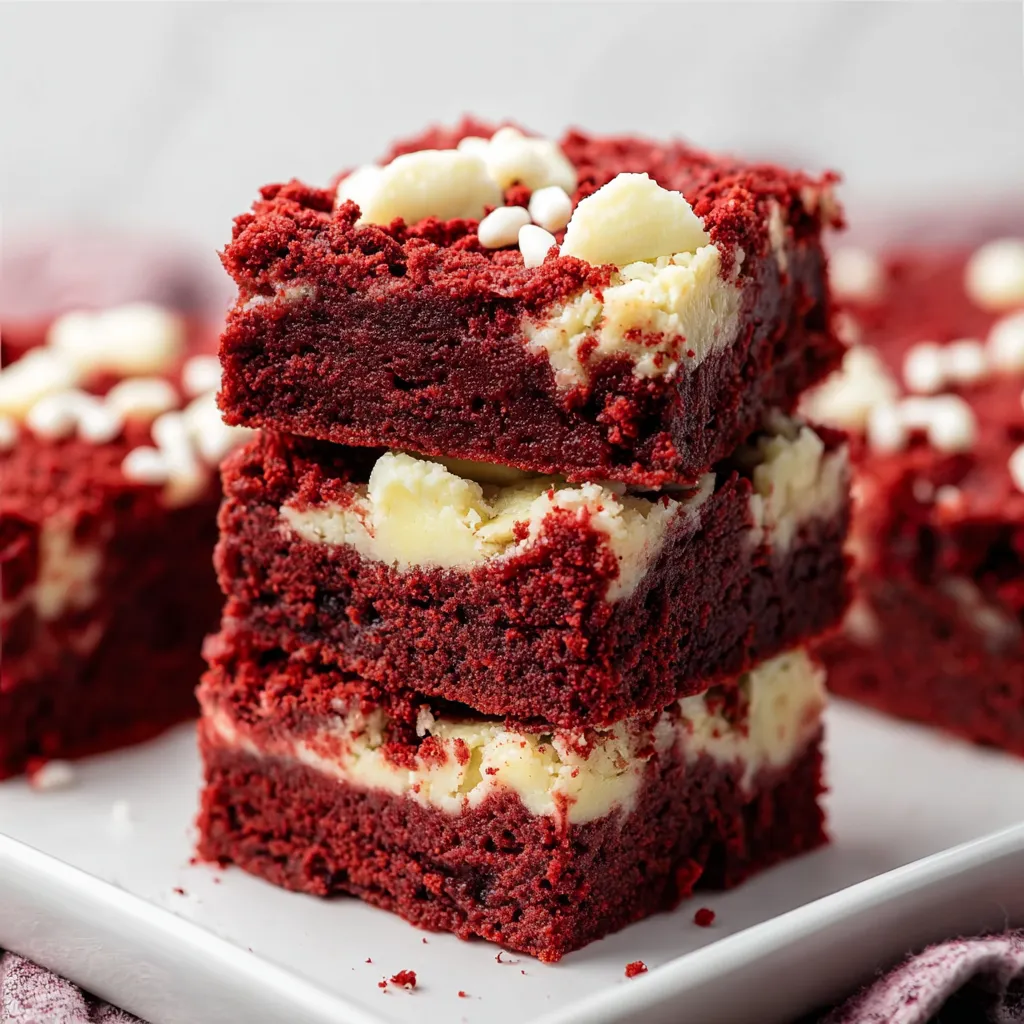 Red Velvet Gooey Butter Cake